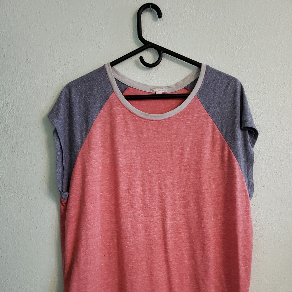 🍭GAP Pink and Grey Top